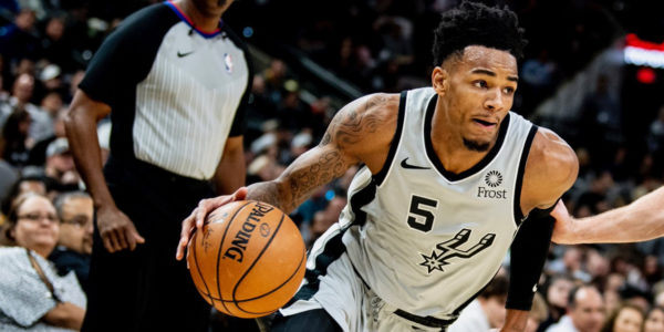 dejounte murray fast break