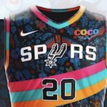 San Antonio spurs fiesta jersey with coco theme