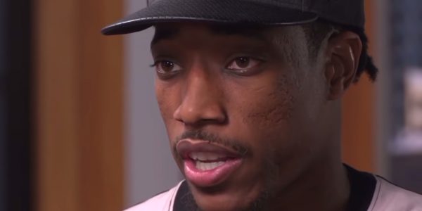 spurs demar derozan reacts to lakers trade rumors